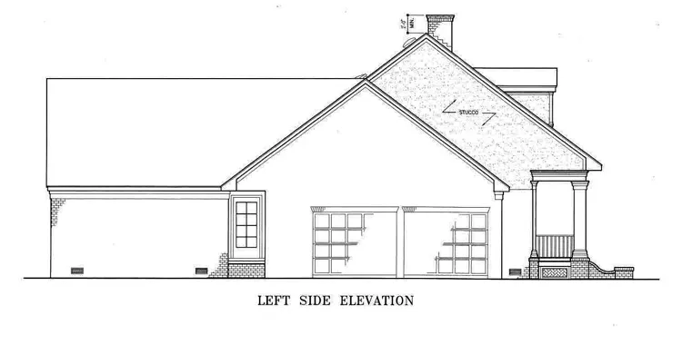 Left side elevation
